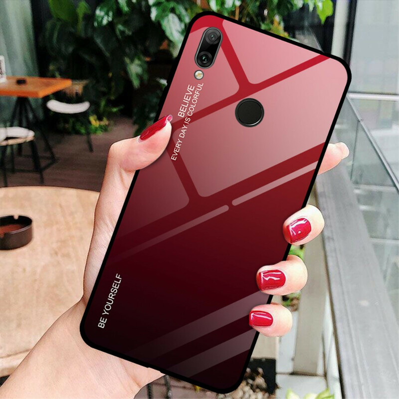 Cover Huawei Y7 2019 Tempered Glass Be Yourself