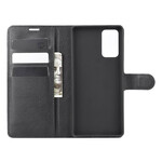 Case Samsung Galaxy Note 20 Leather Effect Classic Lychee