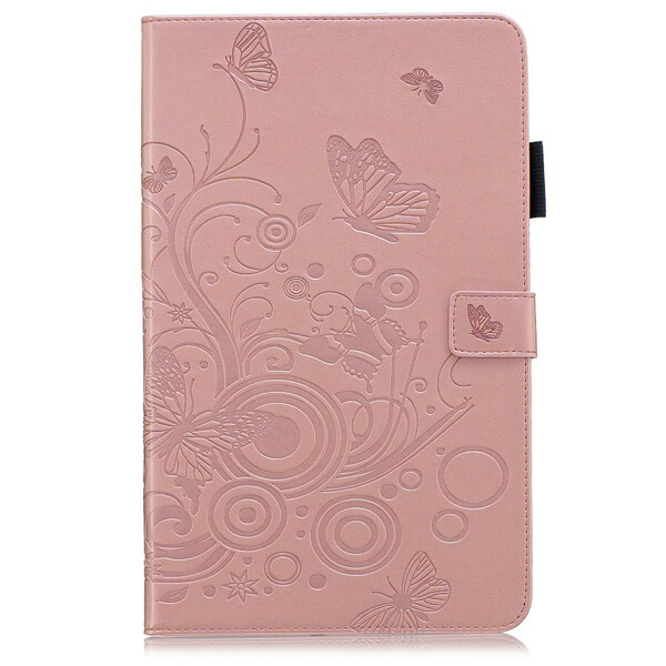 Samsung Galaxy Tab A 10.1 (2019) Case Butterflies and Flowers