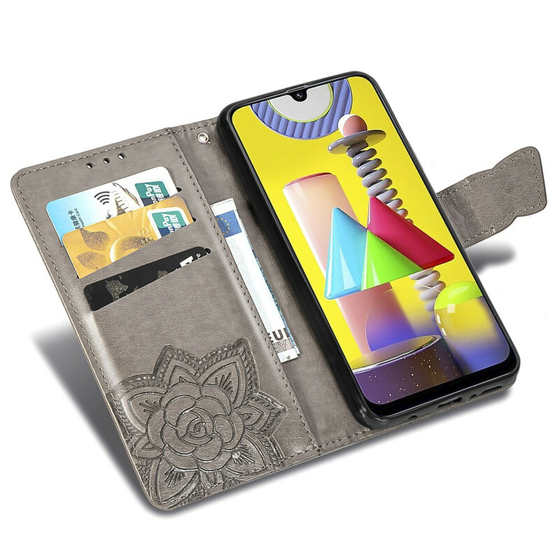 Cover Samsung Galaxy M31 Demi Papillons