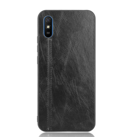 Xiaomi Redmi 9A Leather effect Seam case