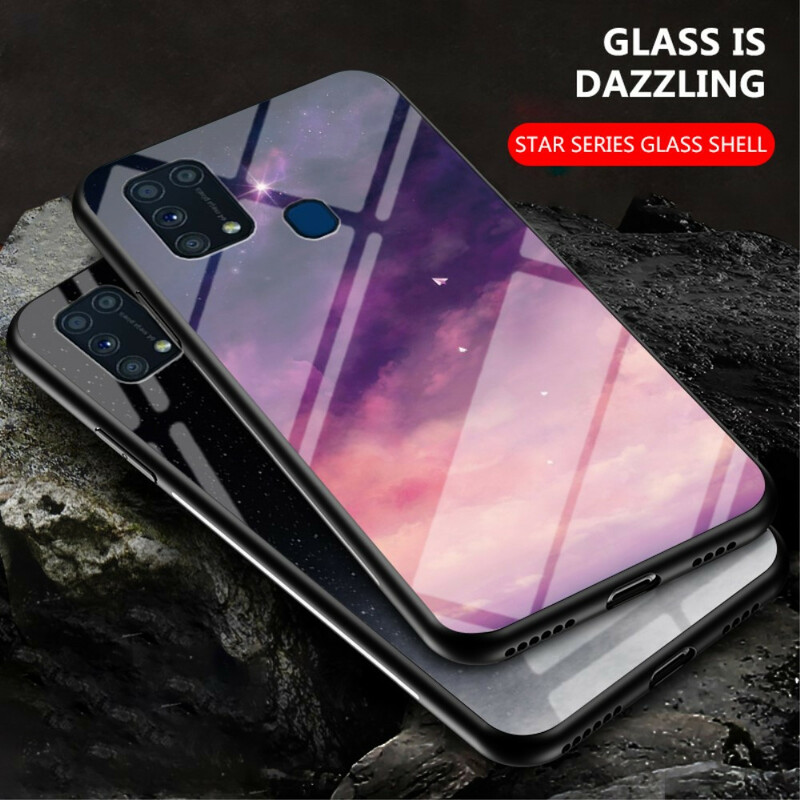 Samsung Galaxy M31 Tempered Glass Case Beauty