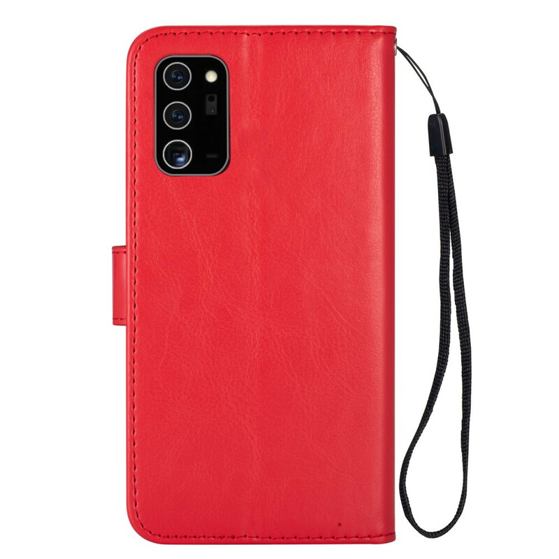 Samsung Galaxy Note 20 Solid Color Series Case with Strap