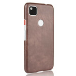 Cover Google Pixel 4a Leather Effect Lychee Performance