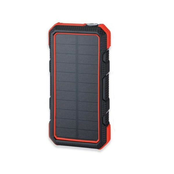 Wireless Solar Power Bank Dual USB Port 20000mAh