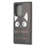 Cover Samsung Galaxy Note 20 Ultra Don't Touch My Cell Phone