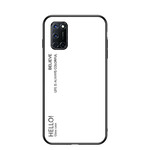 Oppo A72 Tempered Glass Case Hello