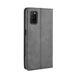 Flip Cover Oppo A72 Leather Effect Vintage Stylish