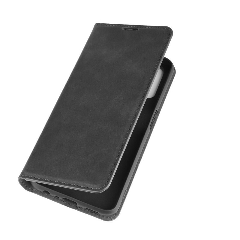 Flip Cover Oppo A72 Soft Leather Effect