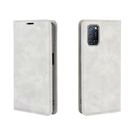 Flip Cover Oppo A72 Soft Leather Effect