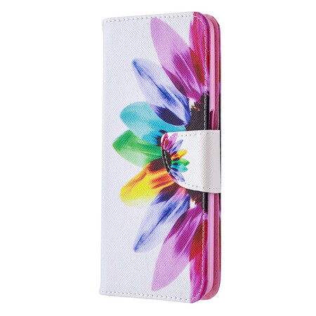 Cover Oppo A72 Fleur Aquarelle