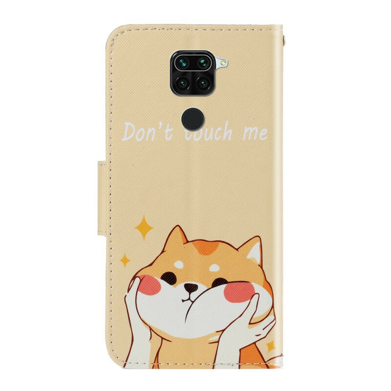 Xiaomi Redmi Note 9 Cat Don't Touch Me Lanyard Case