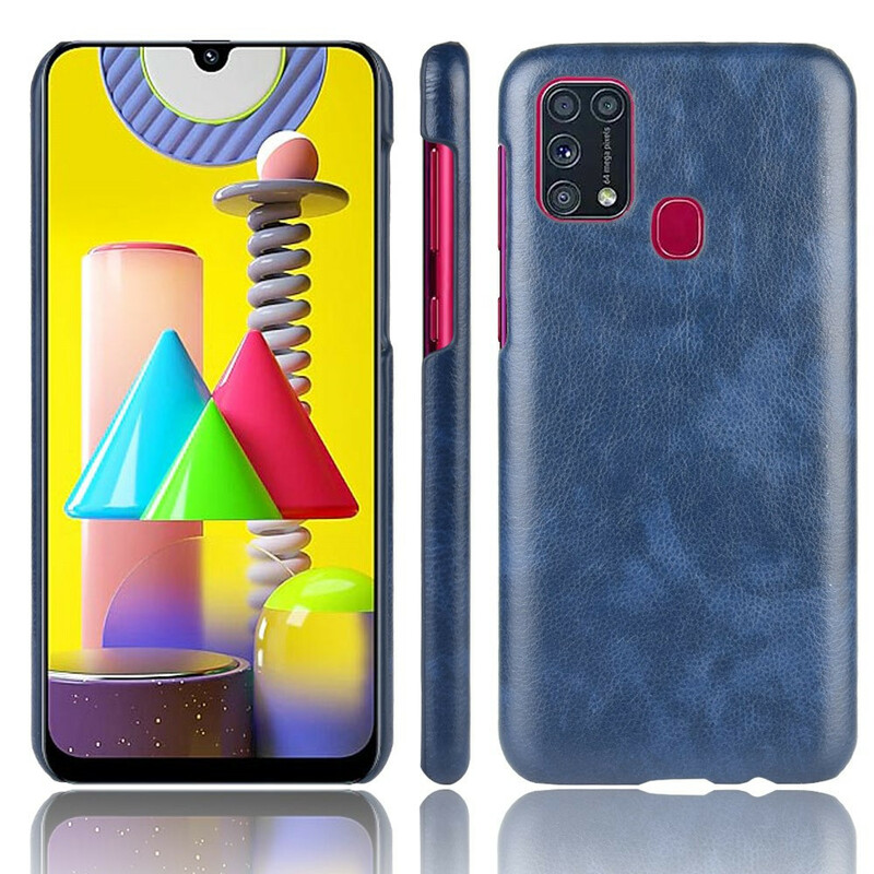 Samsung Galaxy M31 Leather Effect Case Lychee Performance
