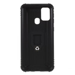 Samsung Galaxy M31 Ring and Carbon Fiber Case