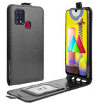 Case Samsung Galaxy M31 Foldable Leather Effect