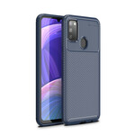 Case Samsung Galaxy M21 Flexible Texture Carbon Fiber