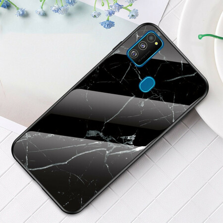 Samsung Galaxy M21 Premium Color Tempered Glass Case