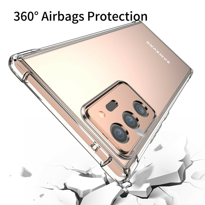 Samsung Galaxy Note 20 Ultra Clear Case LEEU Cushions