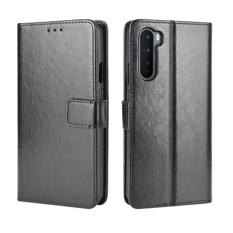 Cover OnePlus Nord Simili Cuir Flashy