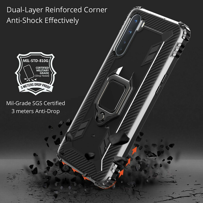OnePlus Nord Ring and Carbon Fiber Case