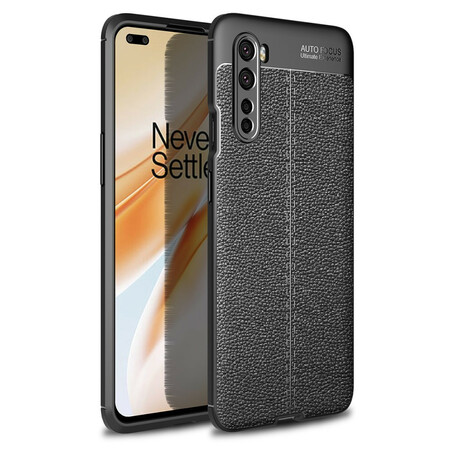 OnePlus Nord Leather Effect Case Lychee Double Line