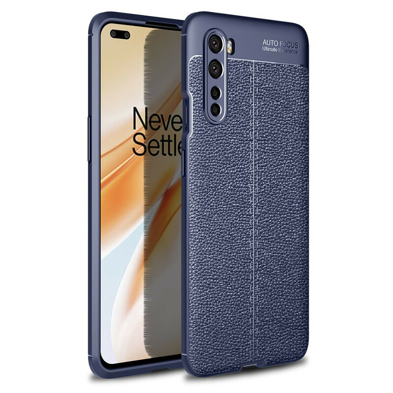 OnePlus Nord Leather Effect Case Lychee Double Line