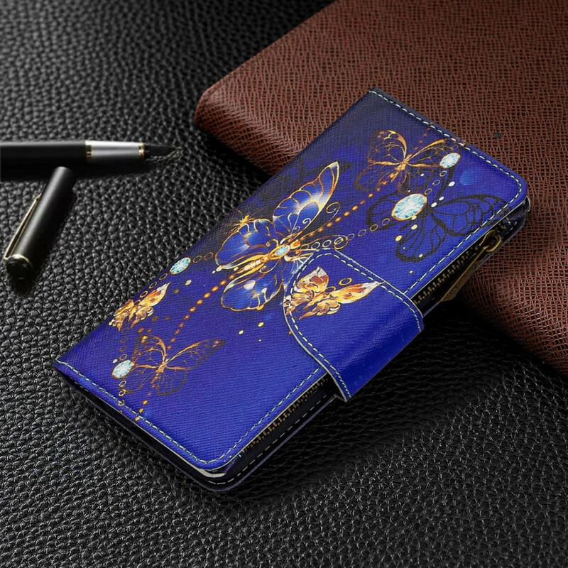 Honor 9X Lite Zipper Pocket Butterflies