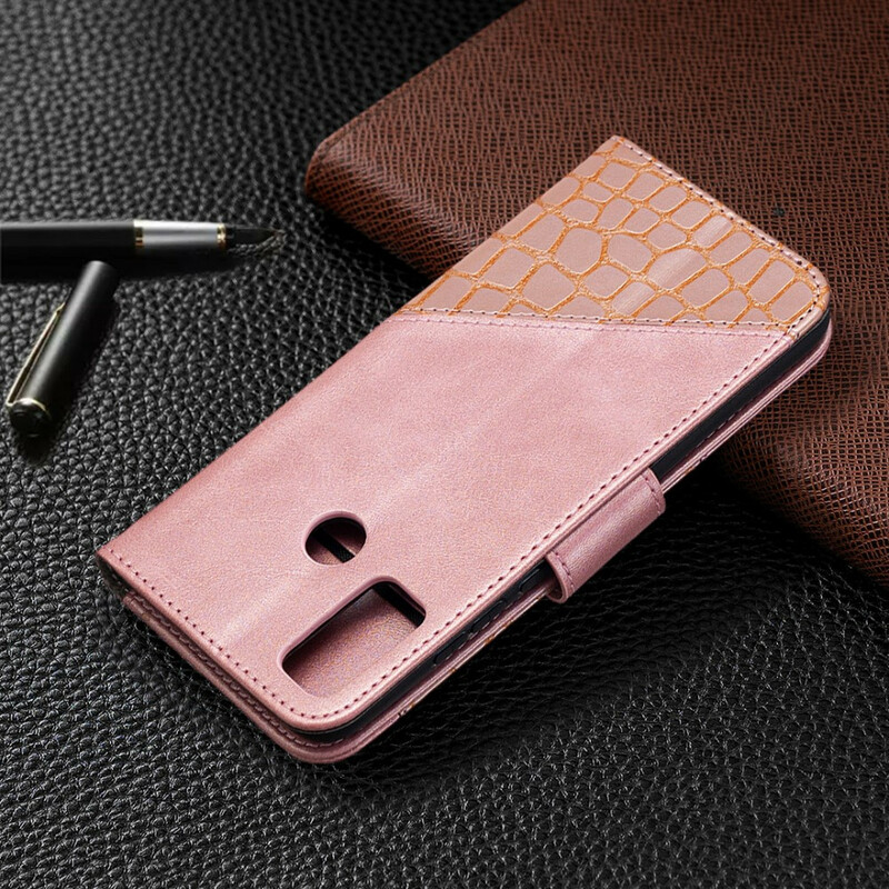 Honor 9X Lite Classic Crocodile Skin Effect Case