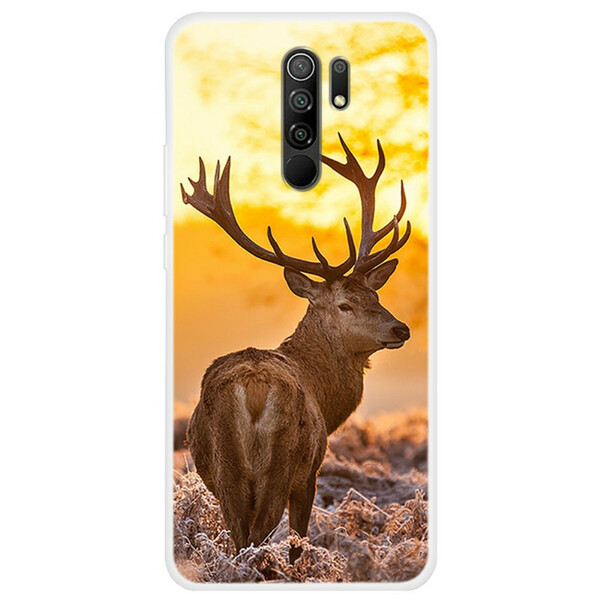 Xiaomi Redmi 9 Deer and Landscape Case