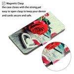 Xiaomi Redmi 9 Pink Romantic Strap Case