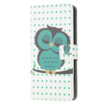 Cover Xiaomi Redmi 9 Hibou Endormi