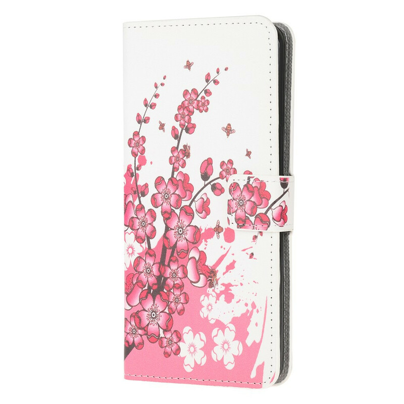 Cover Xiaomi Redmi 9 Tropical Flowers