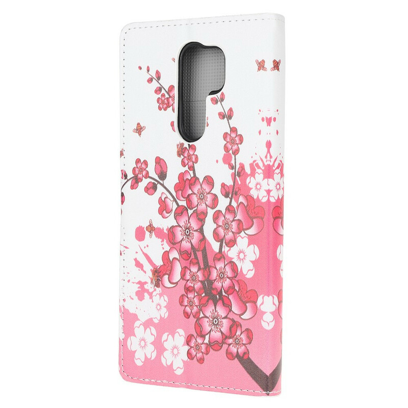 Cover Xiaomi Redmi 9 Tropical Flowers