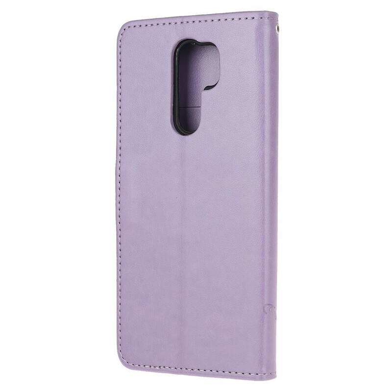 Xiaomi Redmi 9 Asian Butterflies and Flowers Case