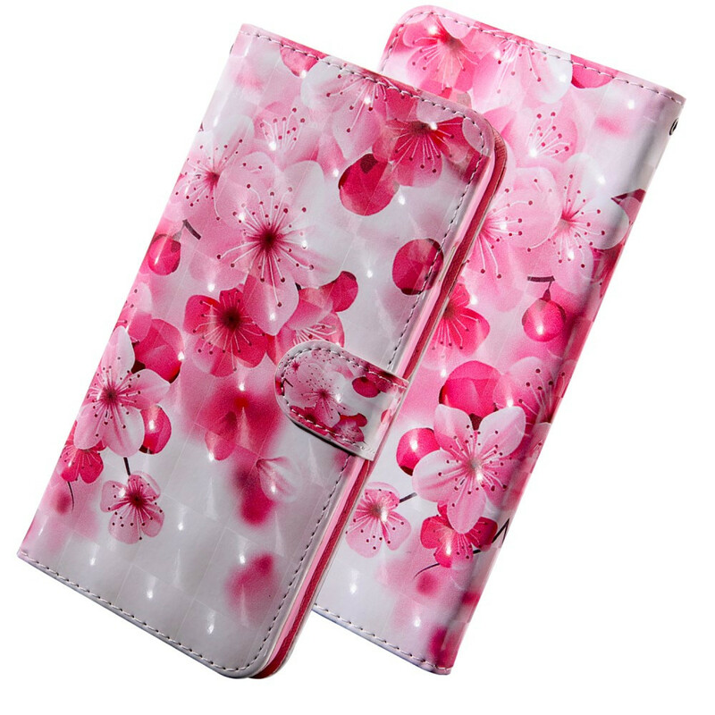 Xiaomi Redmi 9 Pink Flowers Case