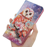 Xiaomi Redmi 9 Owl Painter Case