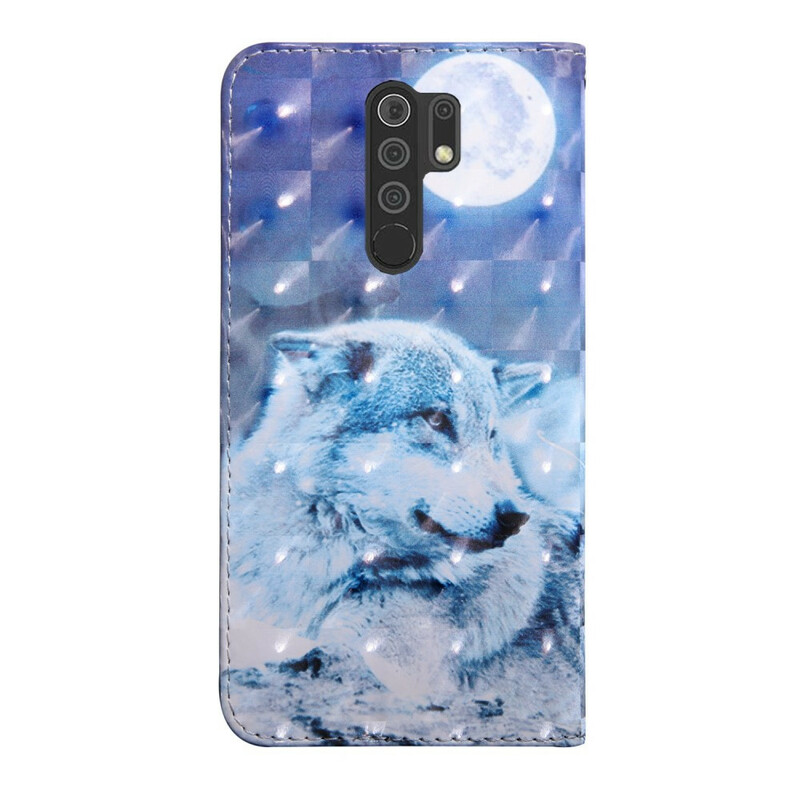 Xiaomi Redmi 9 Moon Wolf Case
