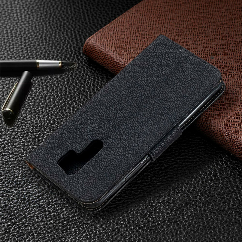 Xiaomi Redmi 9 Lychee Case Oblique Flap
