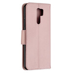 Xiaomi Redmi 9 Lychee Case Oblique Flap