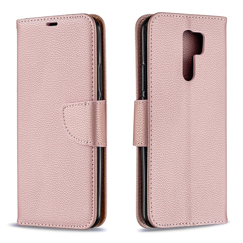 Xiaomi Redmi 9 Lychee Case Oblique Flap