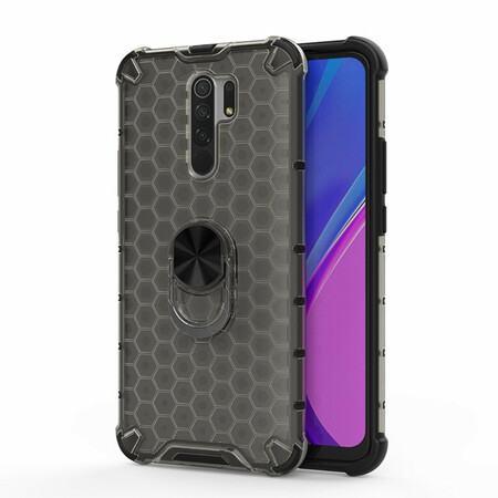 Xiaomi Redmi 9 Honeycomb Style Case with Ring