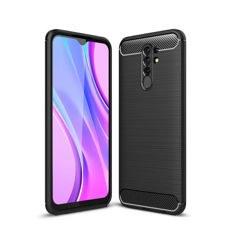 Xiaomi Redmi 9 Brushed Carbon Fiber Case