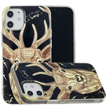 Case iPhone 12 Majestic Stag Fluorescent