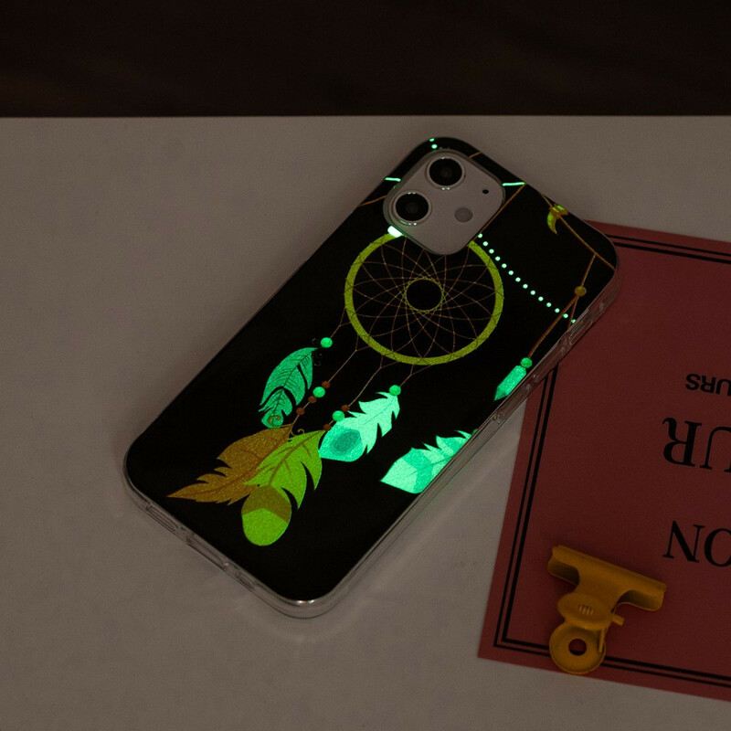 Unique Fluorescent iPhone 12 Dreamcatcher Case