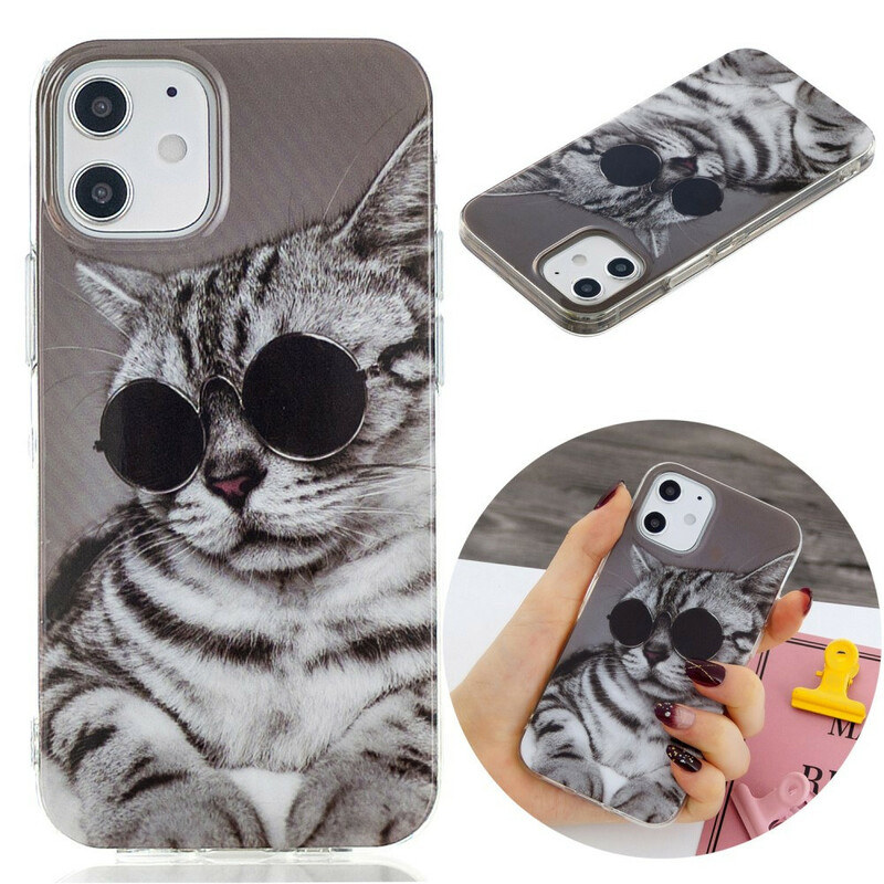 Case iPhone 12 Mon Chaton Incognito