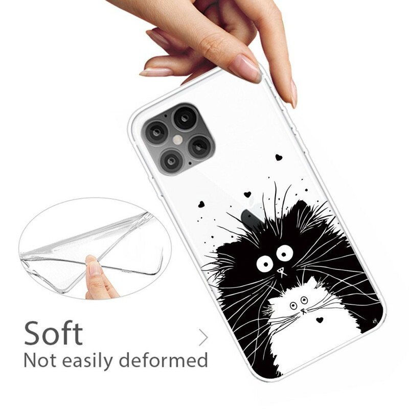 Case iPhone 12 Look at the Cats