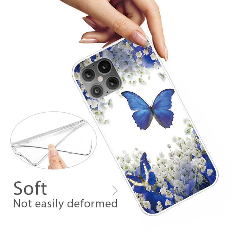 Case iPhone 12 Butterflies