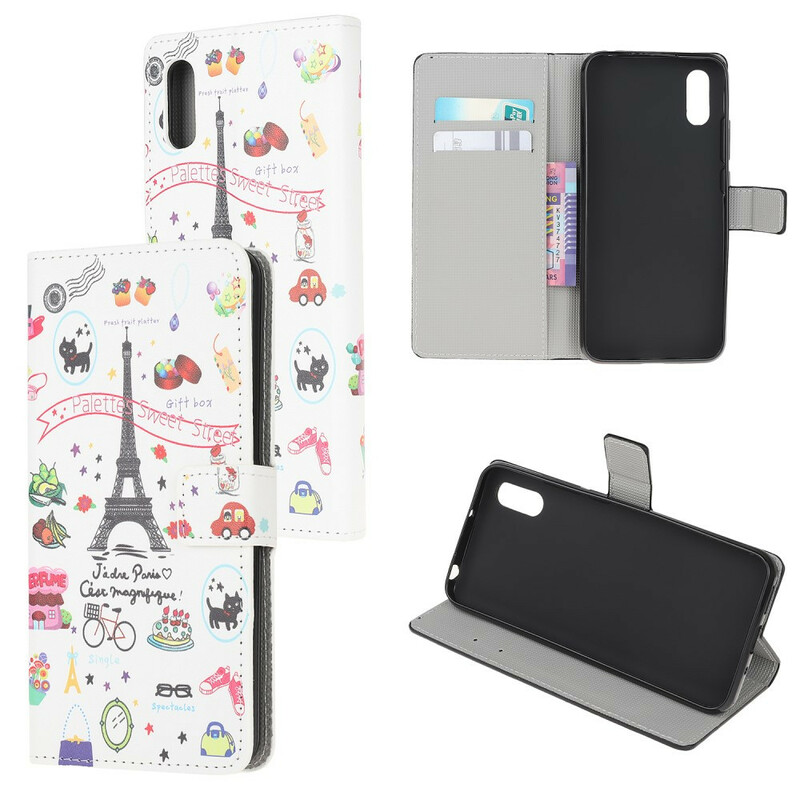 Xiaomi Redmi 9A Case I love Paris