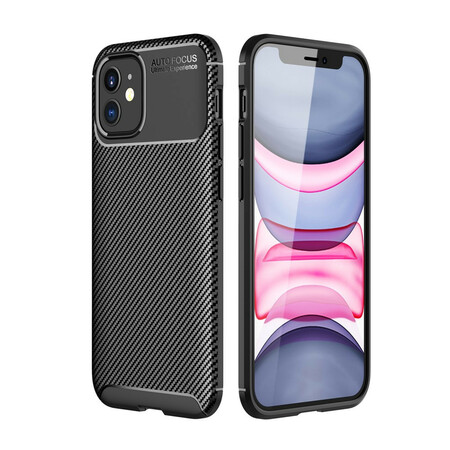 iPhone 12 Flexible Carbon Fiber Texture Case