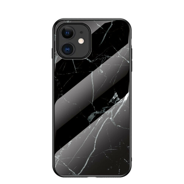 Case iPhone 12 Tempered Glass Marble Colors